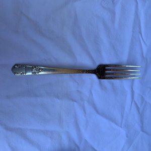 Wm. A. Rogers Oneida Ltd. Dinner Fork, Harmony Pattern Silver-Plate
